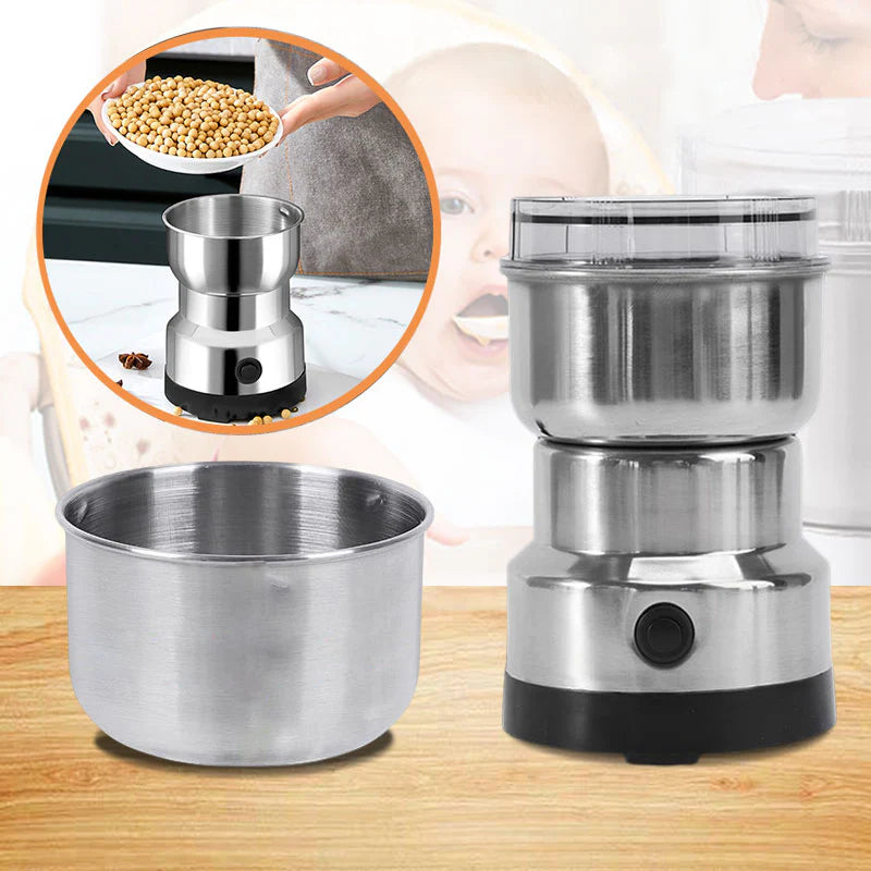 Portable One-Touch Coffee, Herb & Spice Grinder