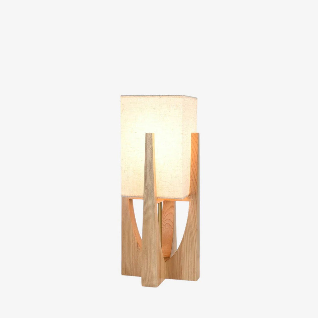 Japanese Wabi-Sabi Organic Floor Lamp – Sculptural Natural Design