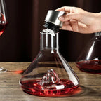 Elegant 1500ML Wine Decanter with Built-In Aerator