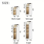 NookGlide™ Slim Rolling Bathroom Organizer
