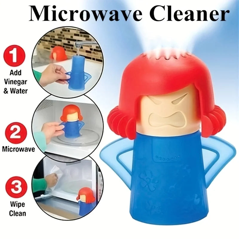 Angry Mama Microwave Cleaner & Refrigerator Deodorizer