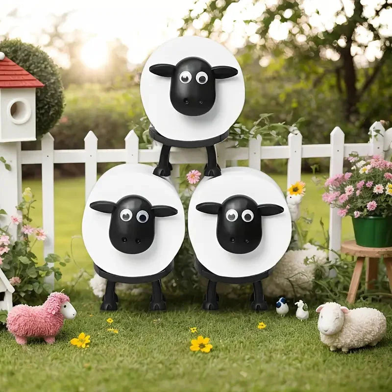 Sheepease™ Decorative Sheep Toilet Paper Holder & Storage Rack - Set of 2