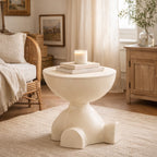 Multifunctional Black Accent Table – Original Resin Design