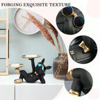 New Desktop Decoration Creative Home Living Room Porch Key Storage Tray Cartoon Snack Organizer Table Ornaments