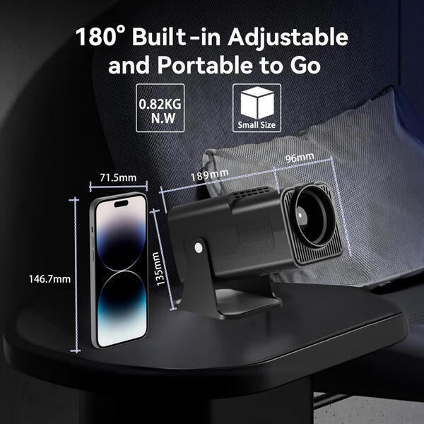 VistaBeam 1080P Portable Projector