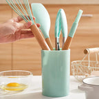 ChefEase™ Premium 12-Piece Silicone Kitchen Utensil Set