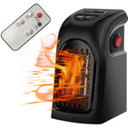 Compact Plug-In Fan Heater with Thermostat