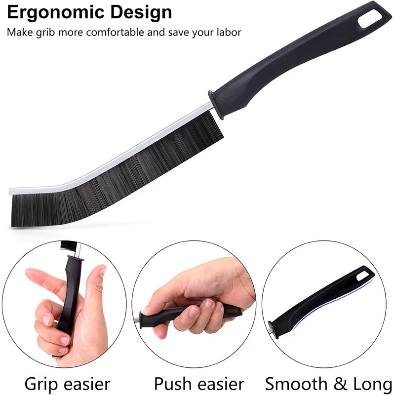 Hard Bristle Crevice Cleaning Brush
Crevice cleaning brush, Hard bristle cleaning brush, Gap cleaning brush, Window track cleaning brush, Grout cleaning brush, Detail cleaning brush, Corner cleaning brush, Tile grout brush, Bathroom cleaning brush, Kitchen cleaning brush, Narrow cleaning brush, Window groove cleaner, Household cleaning tool, Small cleaning brush