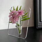 Modern Acrylic Frame Flower Vase
Acrylic flower vase, Clear acrylic vase, Modern flower vase, Transparent flower vase, Picture frame vase, Decorative acrylic vase, Minimalist flower vase, Contemporary vase, Tabletop flower vase, Home décor vase, Floral display vase, Modern centerpiece vase, Unique flower vase, Acrylic home décor