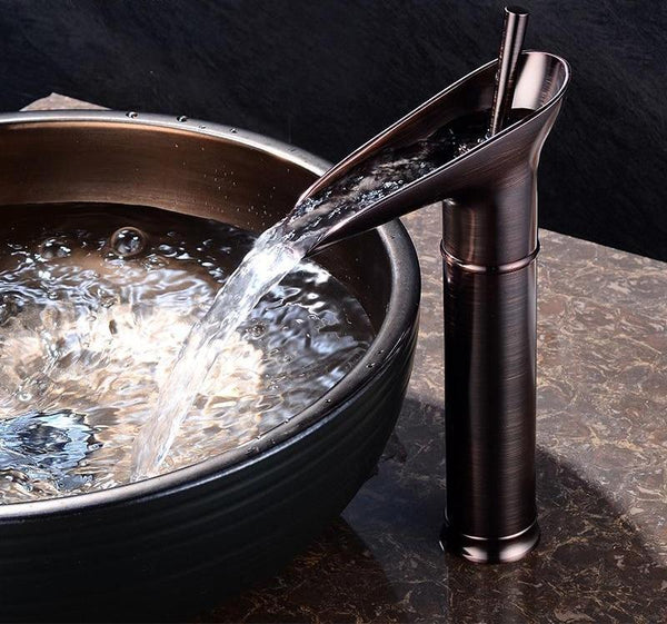 CascadeFlow™ Luxury Waterfall Bathroom Faucet