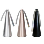 Fly-Free Dining Fan Silver gold and black