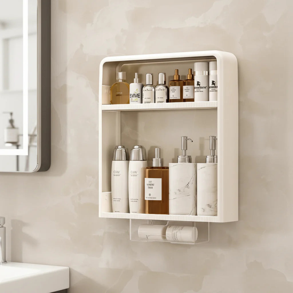 Modern Bathroom Storage Shelf