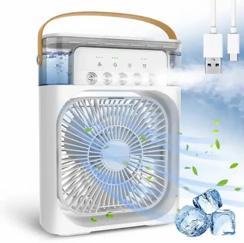 Portable Air Cooler & Humidifier blowing cool air