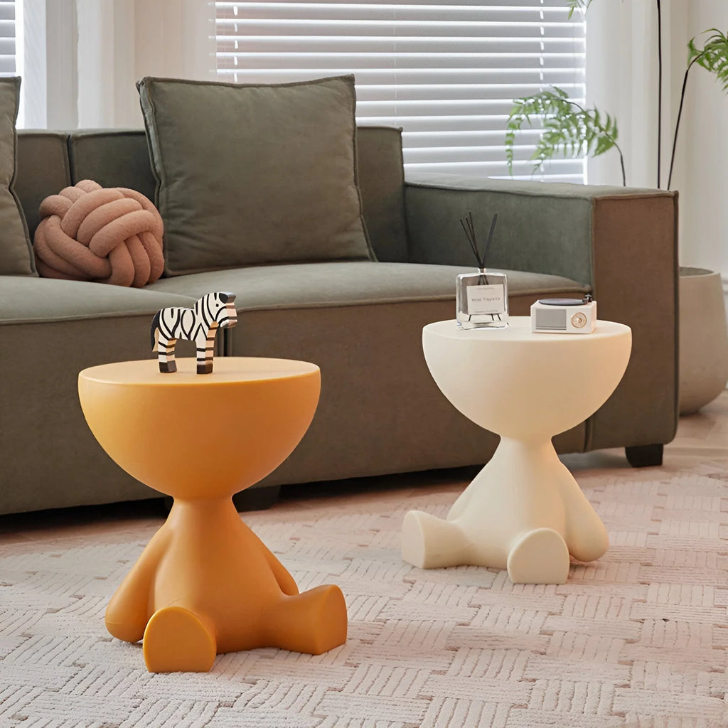 Modern round coffee table styled in a contemporary living room
Round coffee table beside a sofa in a modern living room
Contemporary accent table with minimalist design
Small round coffee table for apartment living
Decorative living room coffee table with stable base
Modern round accent table for home interiors