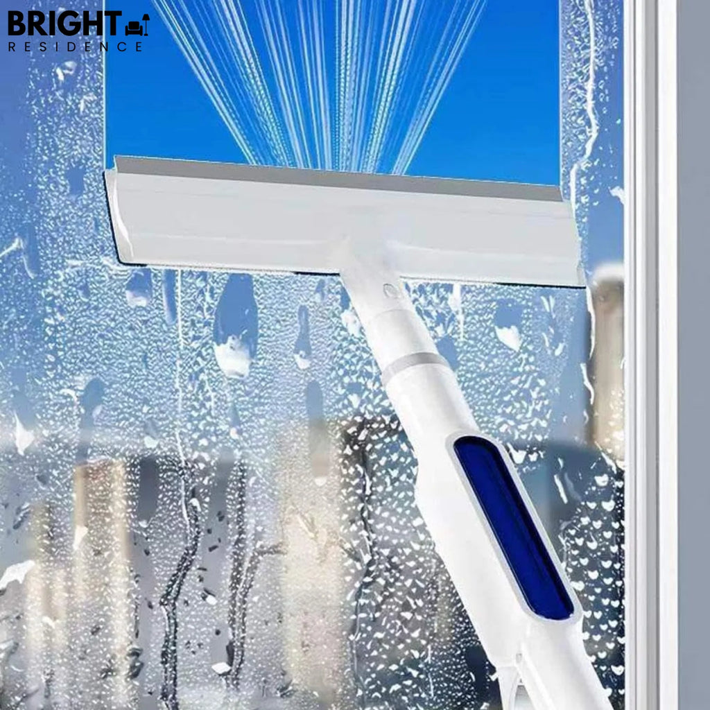 Window Cleaning Kit shown in use on a soapy window